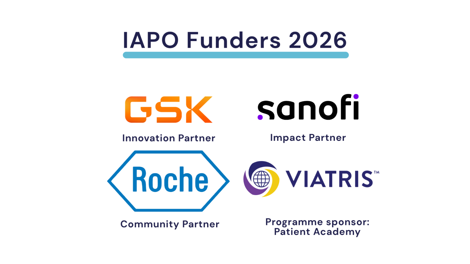 IAPO Sponsors 2026