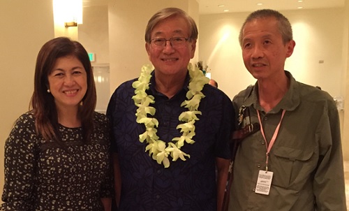 IAPO representatives Karen and KP